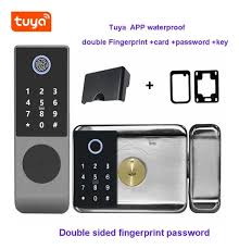 CERRADURA PARA PUERTA METALICA DOBLE HUELLA TUYA A1DF / FINGER-D2 / TUR-EA1