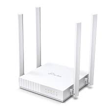 ROUTER INALAMBRICO AC 750 MBPS DOBLE BANDA  24/5GHZ 4 ANTENAS 4 PUERTOS LAN