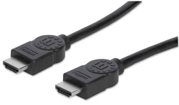 CABLE HDMI MANHATTAN M-M/28AWG/4K 30HZ 10M NEGRO